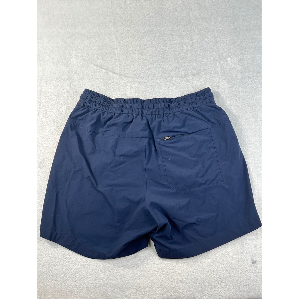 Lululemon Bowline Shorts Mens Size M Navy Blue Excellent Ripstop 5 Inch Inseam - Picture 5 of 8